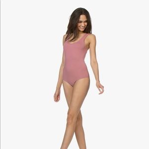 Rag and Bone tank body suit in pale rose